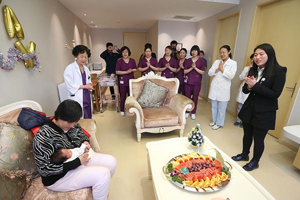 Mom, newborn and the supermom called confinement center