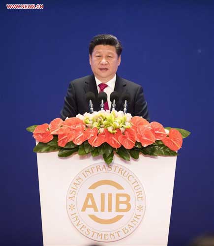 AIIB opens to lay down milestone for global economic governance