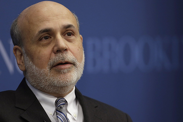Bernanke says dollar growth may have reached its zenith