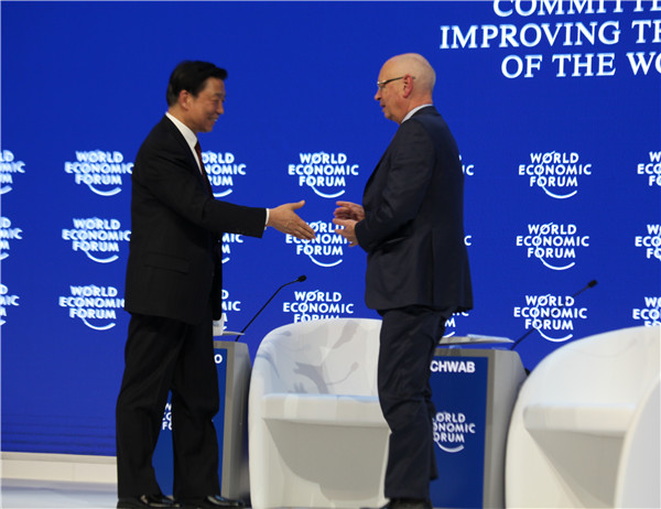 Chinese vice president injects note of confidence in Davos
