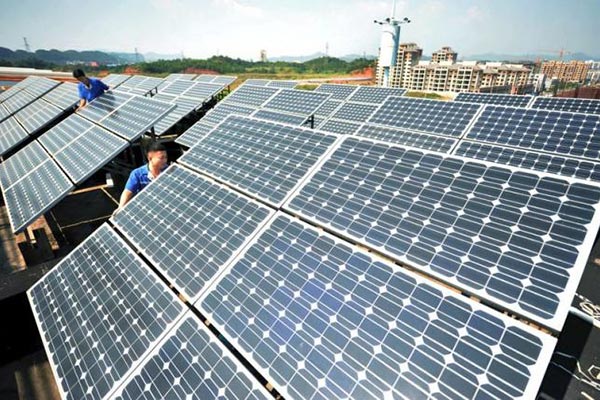 China ranks first worldwide in PV power capacity