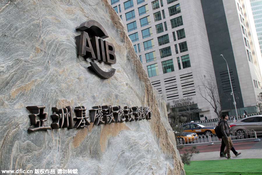 China-led AIIB announces names of five new vice-presidents