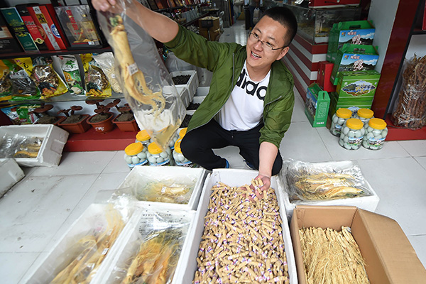 Chinese herb Ginseng trade sees potential