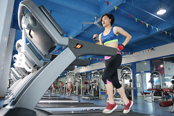 Passion to stay fit sweeping white-collar workers
