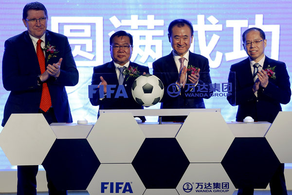 More Chinese companies 'to partner with FIFA'