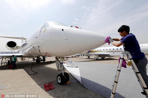 China's business aviation evolves to 'cruise mode'