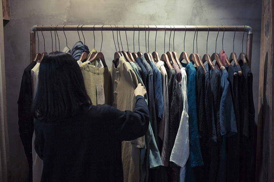 Student designs clothes for private clients