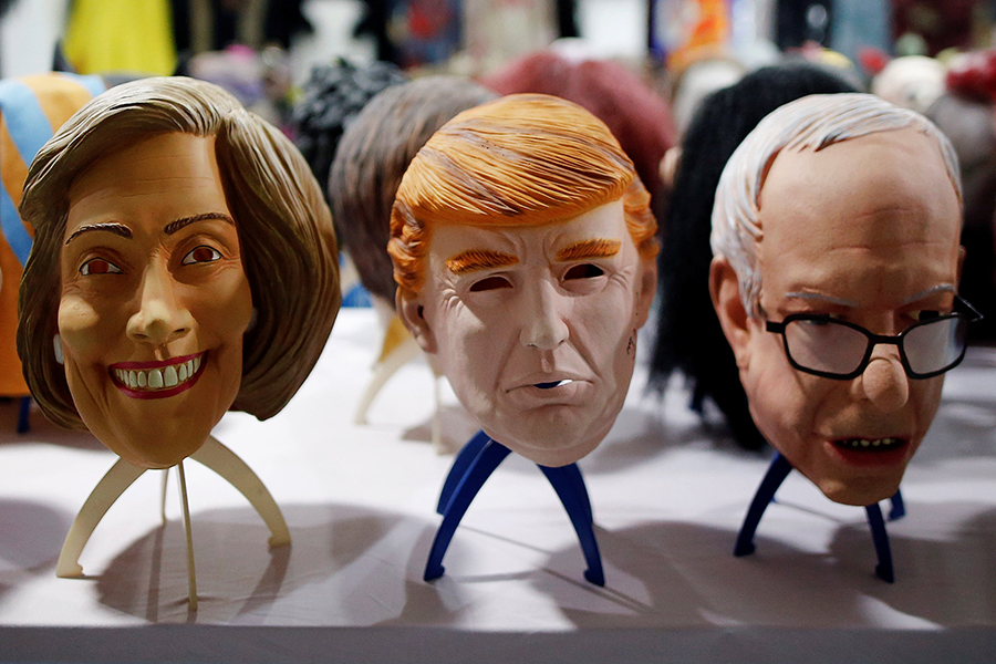 Chinese factory behind Hillary and Trump face masks