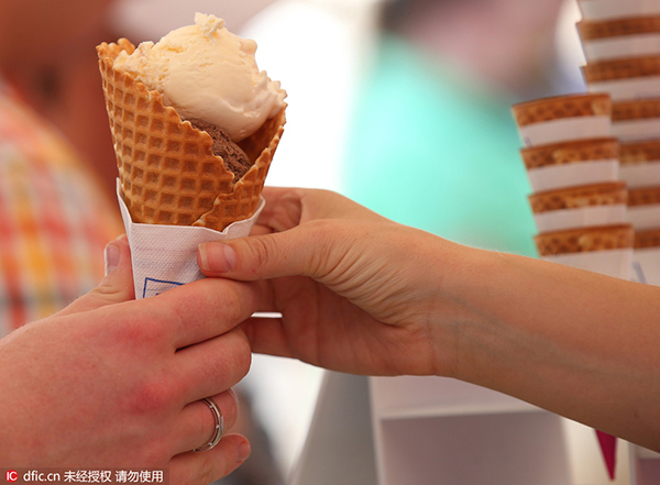 Sugar and fat go low in new-age ice cream