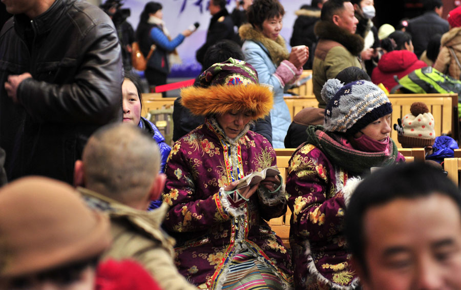 Travelling on the Qinghai-Tibet railway