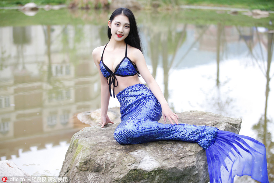 Mermaid fantasy spurs business opportunities