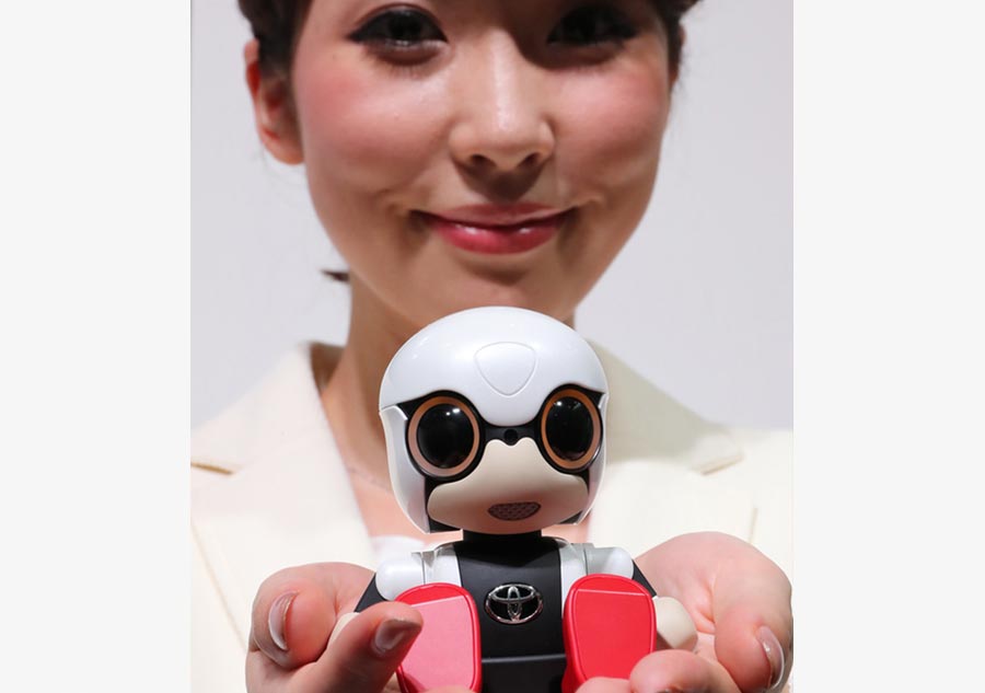 Toyota unveils Kirobo Mini baby robot