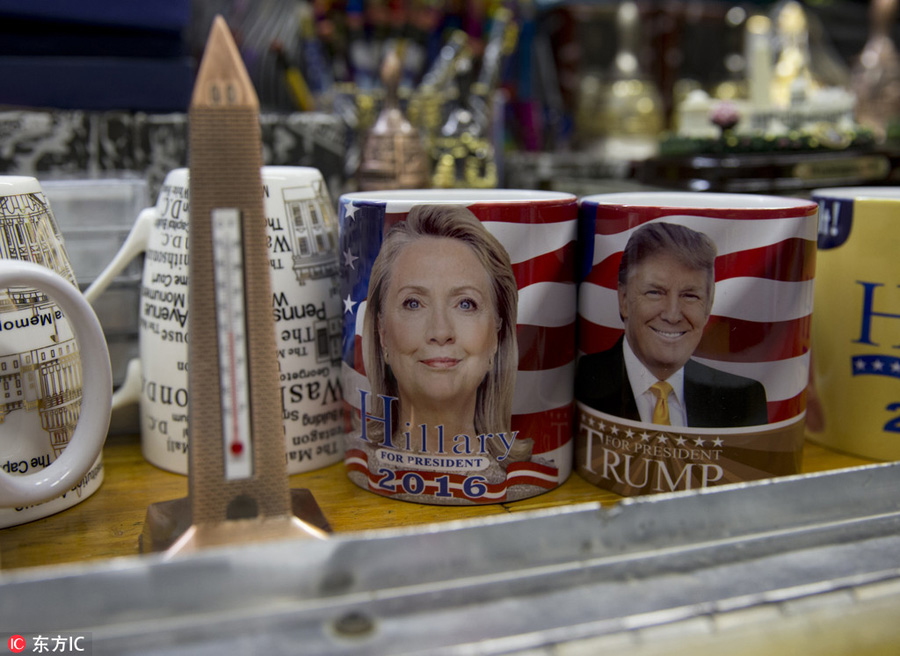 Trump, Clinton products flood the market ahead of presidential race