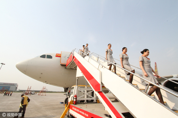 China's Tianjin Airlines announces new route, extends China-Britain service