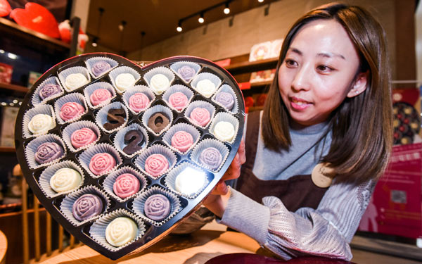 Chocoholics in China lean towards western brands