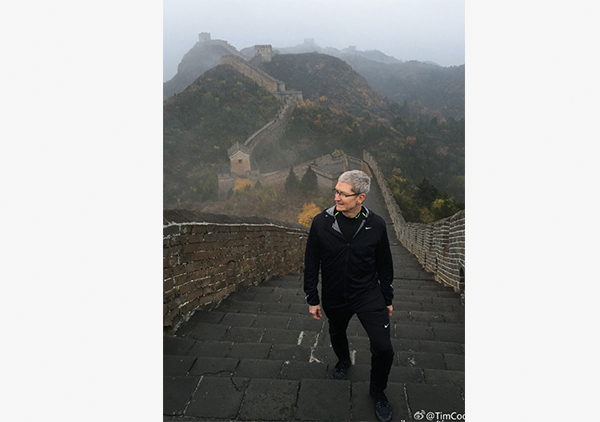 Tim Cook's ten visits to China