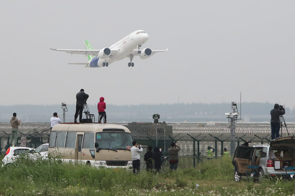 Aircraft manufacturing to take off on C919 jet