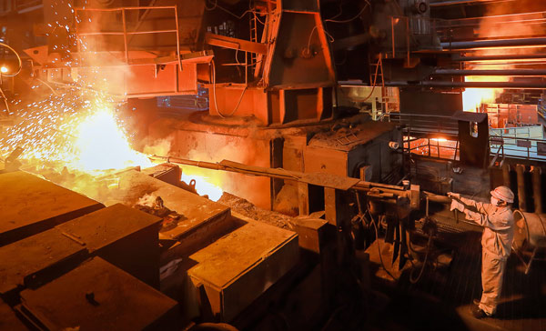 Steel sector tempers pollution