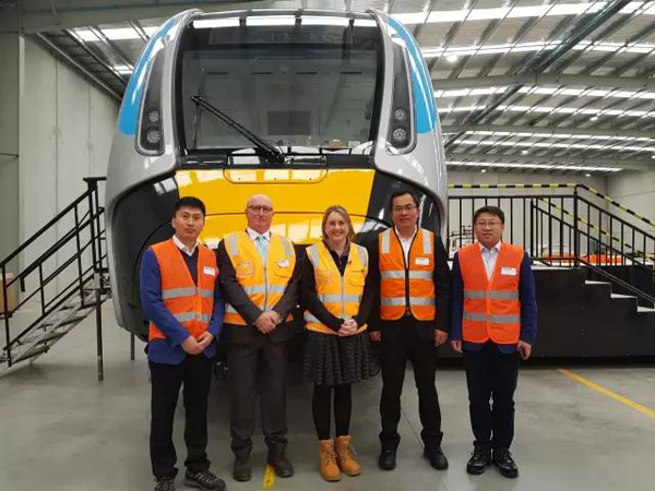 China-made subway car to land in Australia