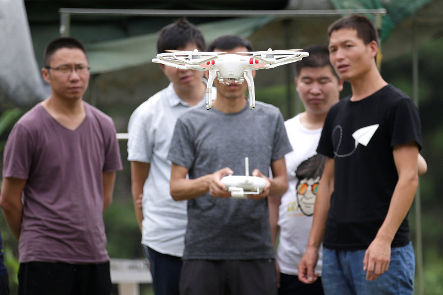 Training schools flying high on back of drones