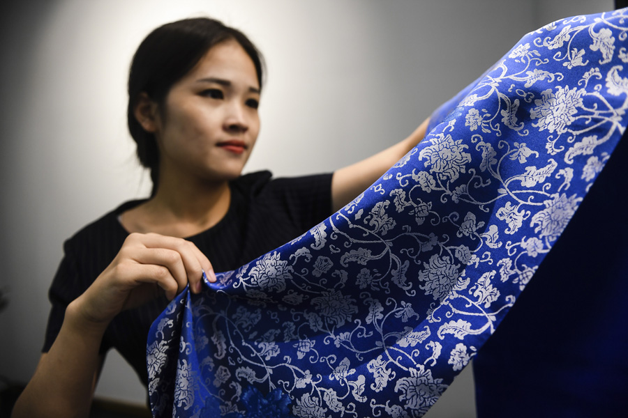 Revitalizing the traditional brocade