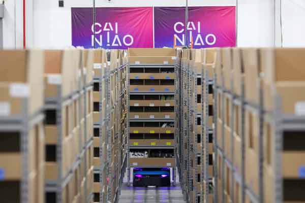 Alibaba's delivery arm opens smart warehouses for shopping bonanza