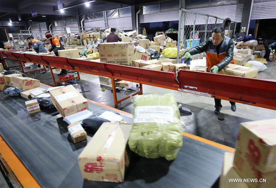 Courier companies running at full speed after Singles Day