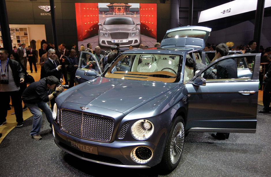 Luxury car sales in overdrive