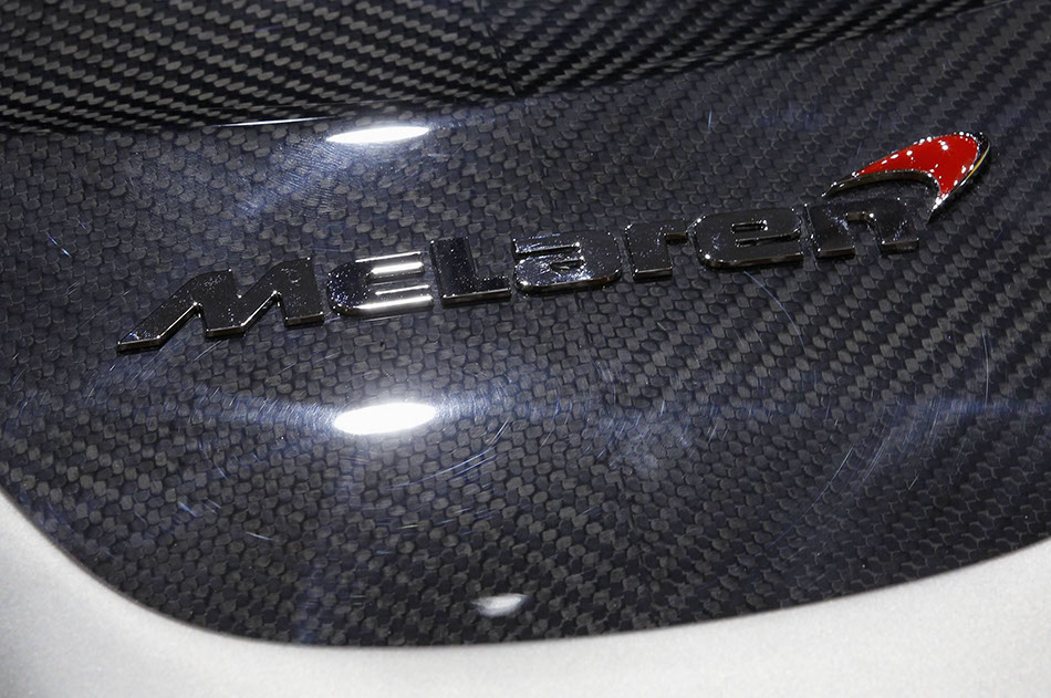 McLaren P1 car at Geneva motor show