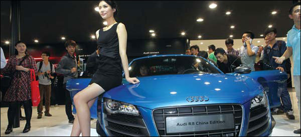 Growth in luxury car sales sluggish at start of 2013