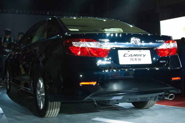 Toyota's new Camry at Auto Shanghai 2013