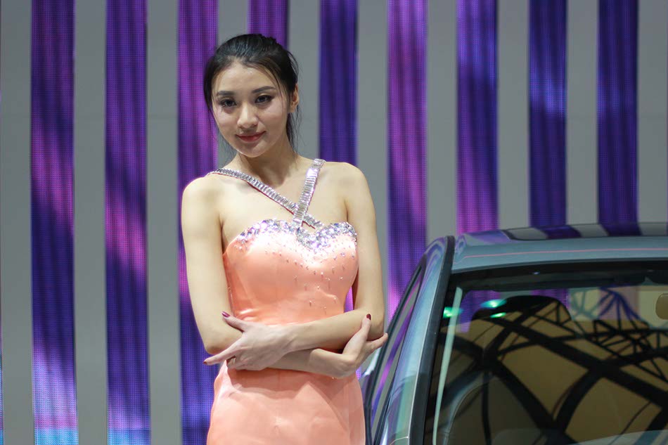 Great Wall Motors girls at Shanghai auto show 2013