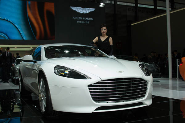 Aston Martin 4-door Rapide S unveiled for China in Shanghai