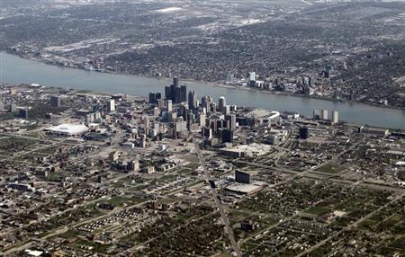 Detroit files for bankruptcy