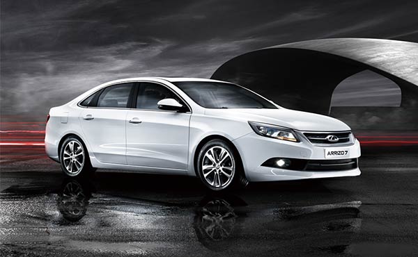 Chery unveils Arrizo 7 after transformation