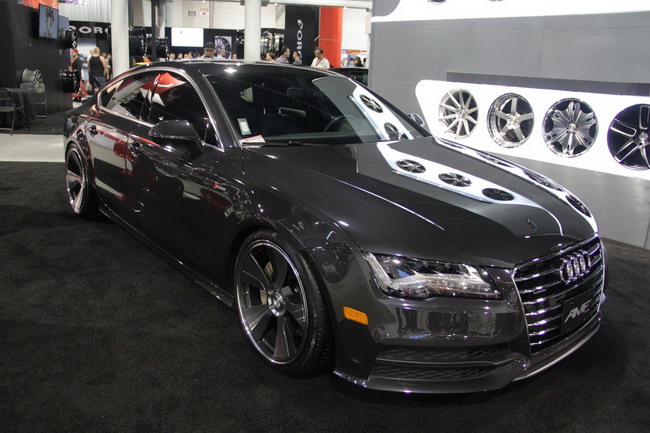 Modified Audi cars at SEMA Show