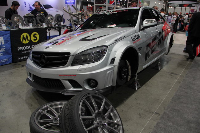 Modified Mercedes at SEMA Show