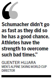 Ski boss lauds helmet awareness after Schumi's injury