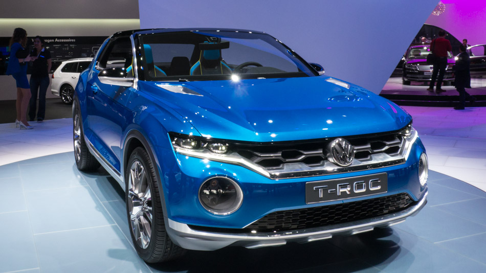 VW T-Roc concept world premiere at Geneva Motor Show