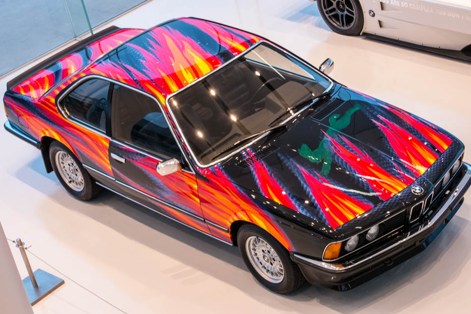 BMW Art Car #5 - Ernst Fuchs - Immagine China Daily