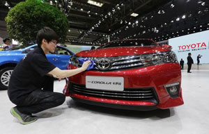 Toyota says April China auto sales up 12.4%