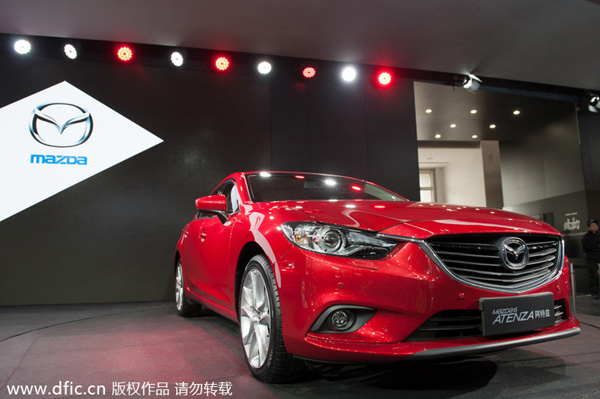 Mazda 6 recalled in China over airbag problem