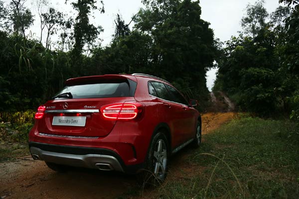 All-new GLA SUV powered by life for a wild side