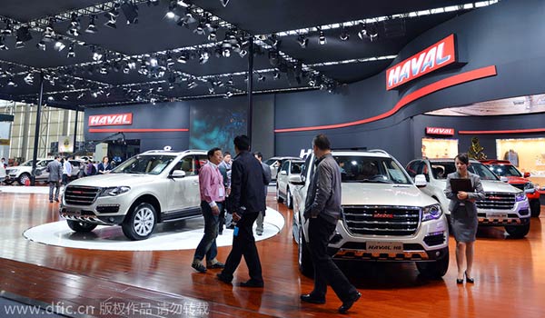 Top 10 best-selling SUVs in Chinese mainland in 2014