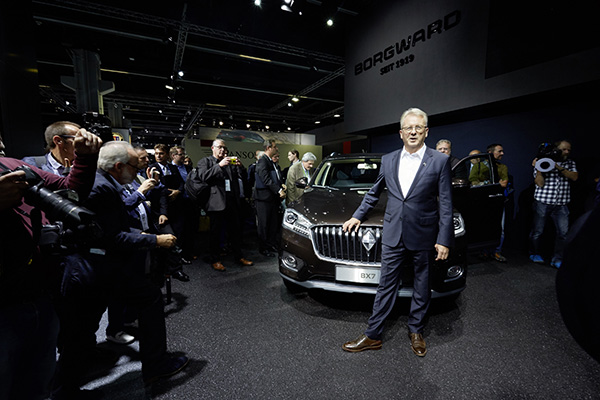 German carmaker Borgward attempts comeback with SUV