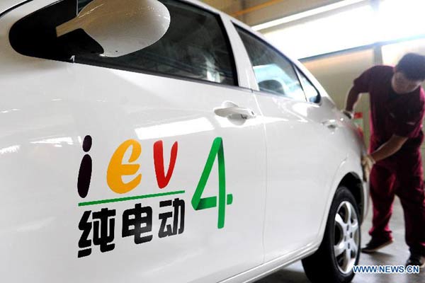 China to become world's No 1 electric car market