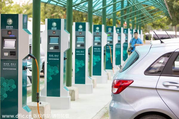 Shanghai to build 10 times more vehicle charging piles by 2020