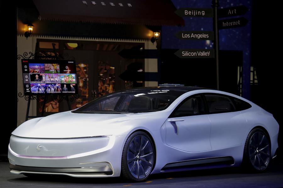 LeEco automated electric super car can tell gender of driver