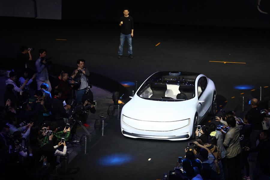 LeEco automated electric super car can tell gender of driver