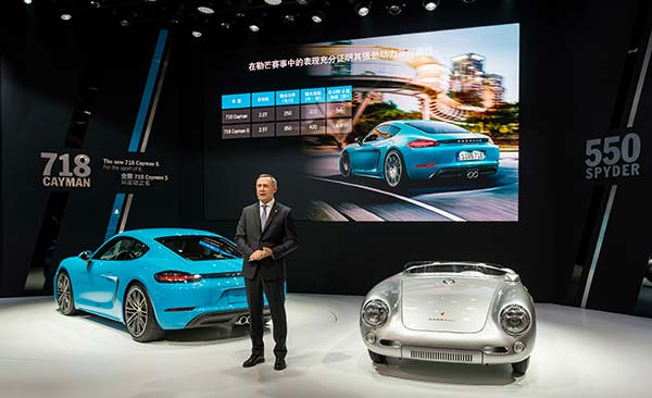 Porsche's Chinese expansion not slowing down
